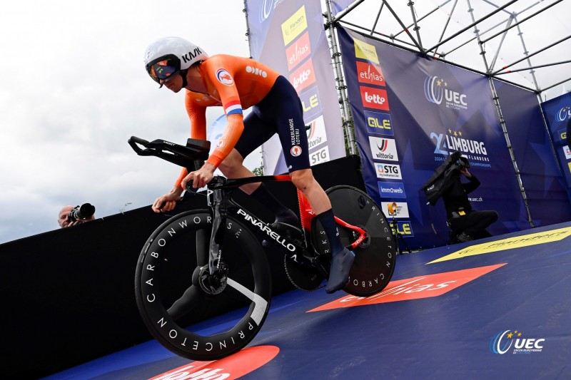 2024 UEC Road European Championships - Limburg - Flanders - Men Elite Individual Time Trial 31,2 km - 11/09/2024 - Thymen Arensman (NED - INEOS Grenadiers) - photo Ivan Benedetto/SprintCyclingAgency?2024